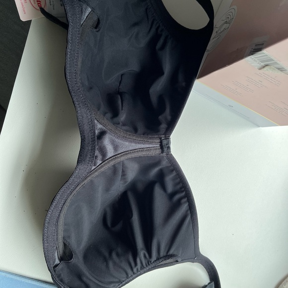 Anita Tonya Mastectomy Wire-Free T-Shirt Bra new in box 38A black - Picture 6 of 7